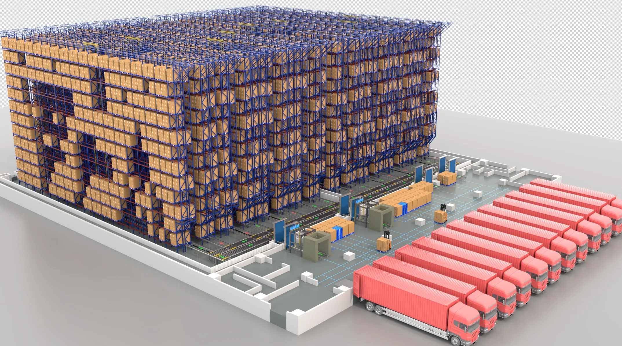 Stacker AS/RS Reinforces the New Line of Defense for Grid Material Support