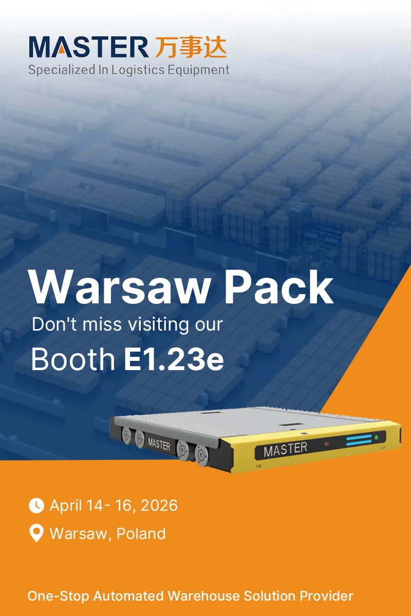 MASTER Showcases Smart Warehouse Solutions at Warsaw Pack 2026 in Poland