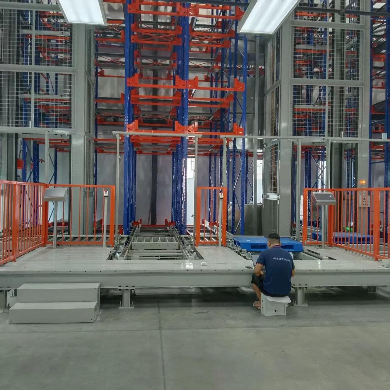 Four-Way Cart High-Density AS/RS Project for Thai Printing Brand