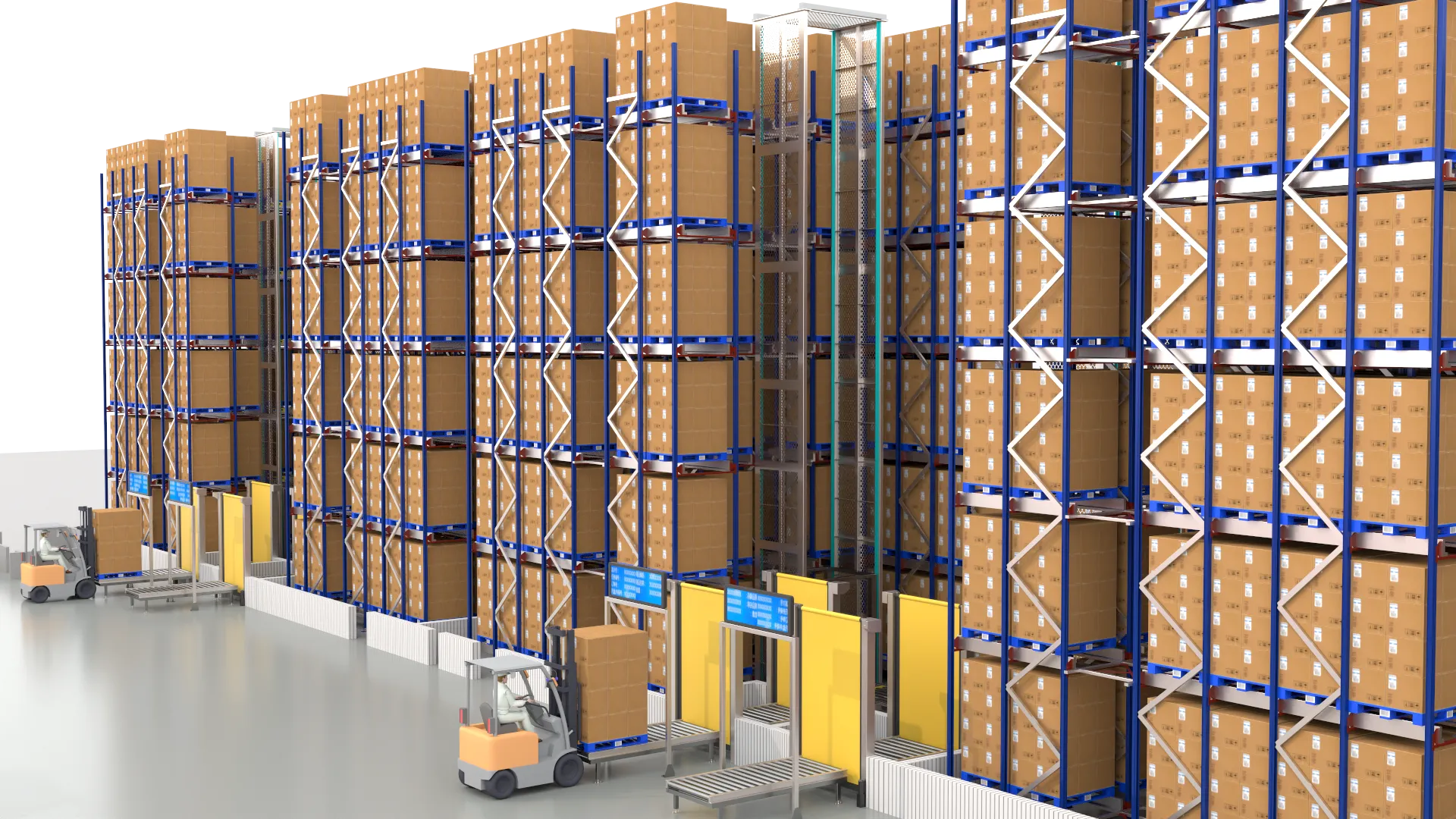 Dense Smart Warehouse: 4-Way Shuttle Racking System Delivers High-Density Flexible Storage for Packaging Industry